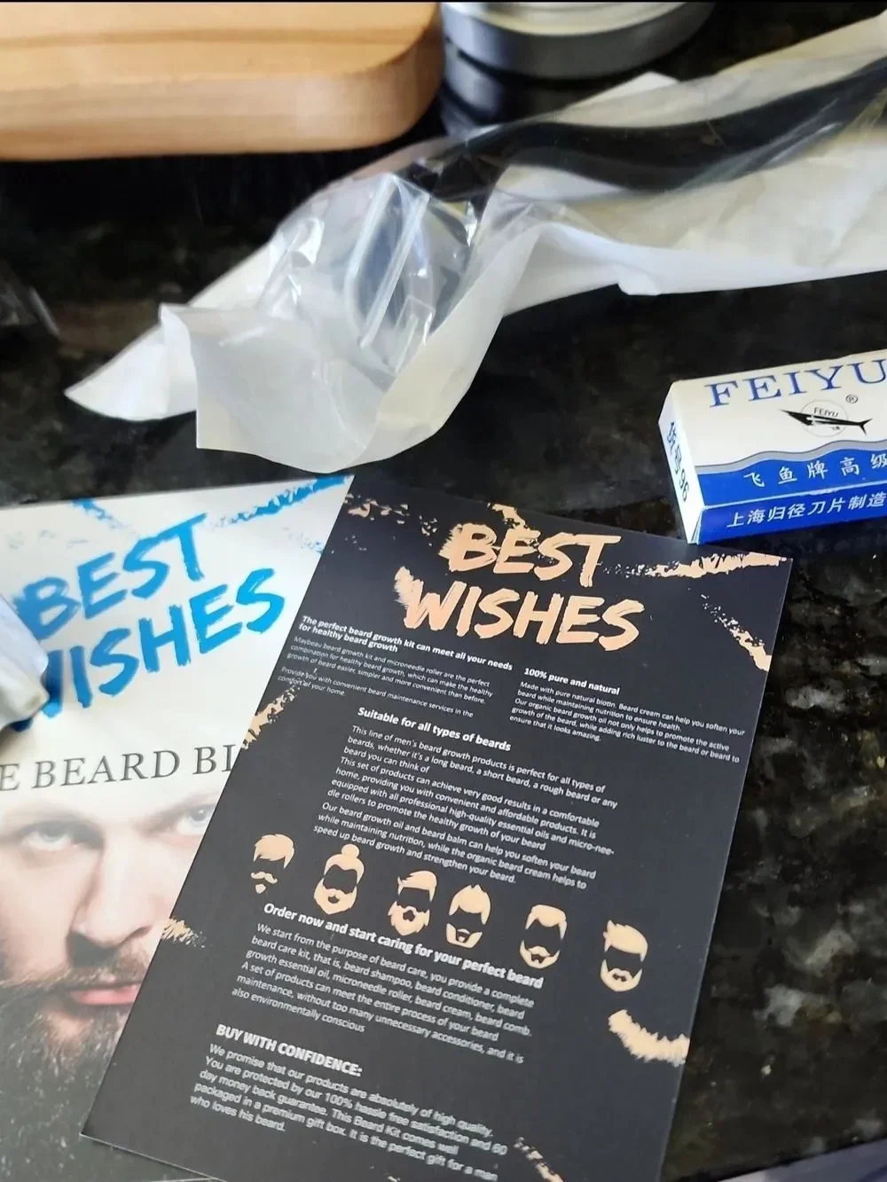 NWOT Men's Beard Kit Essentials